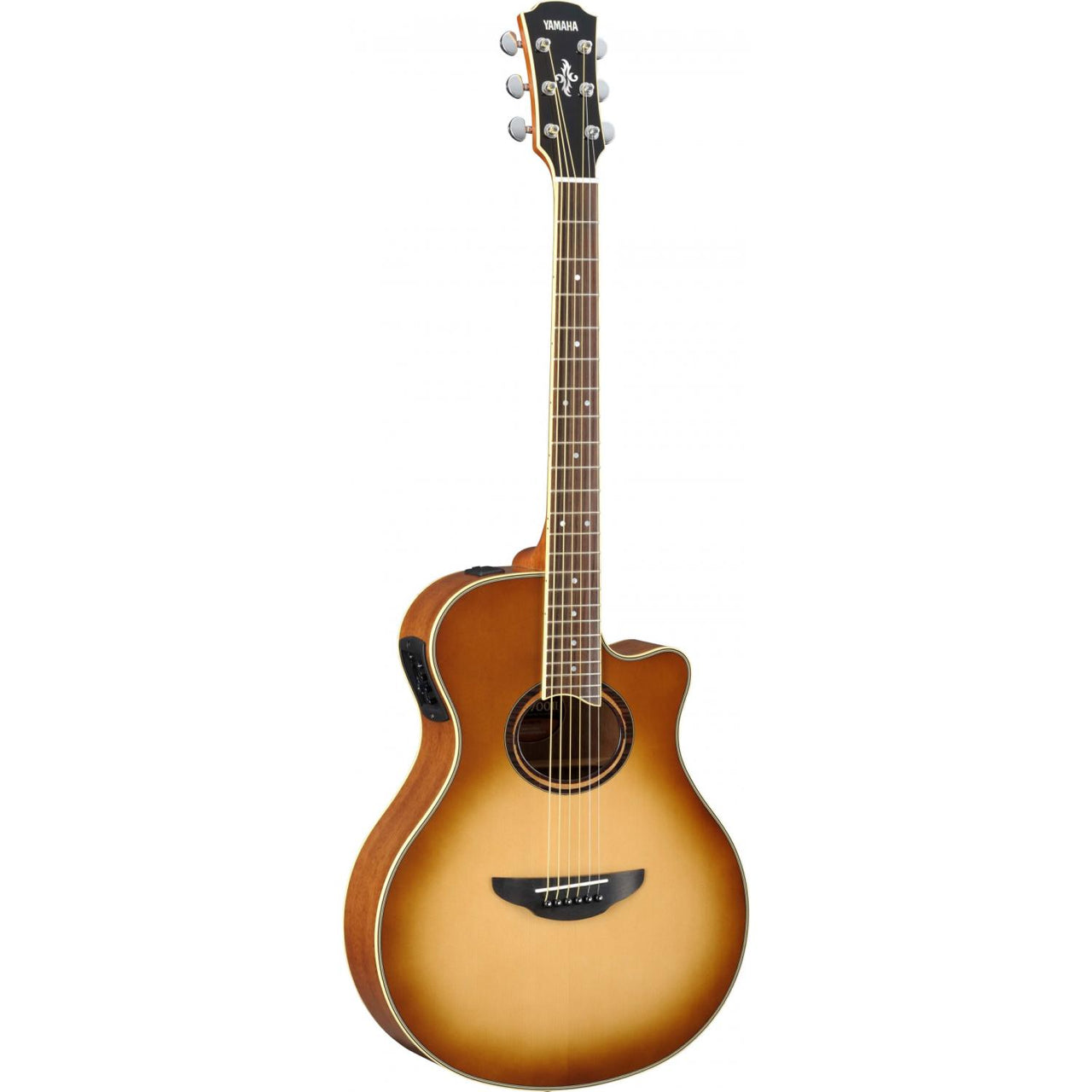 Guitarra Electroacustica Yamaha Sand Burst Cdas. De Metal, Apx700iisdb