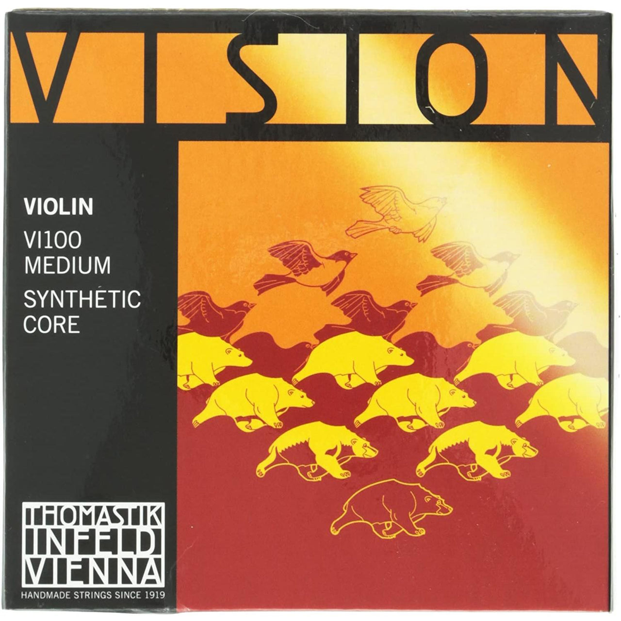 Juego De Cuerdas Para Violin 4/4 Thomastik Vision, Vi100