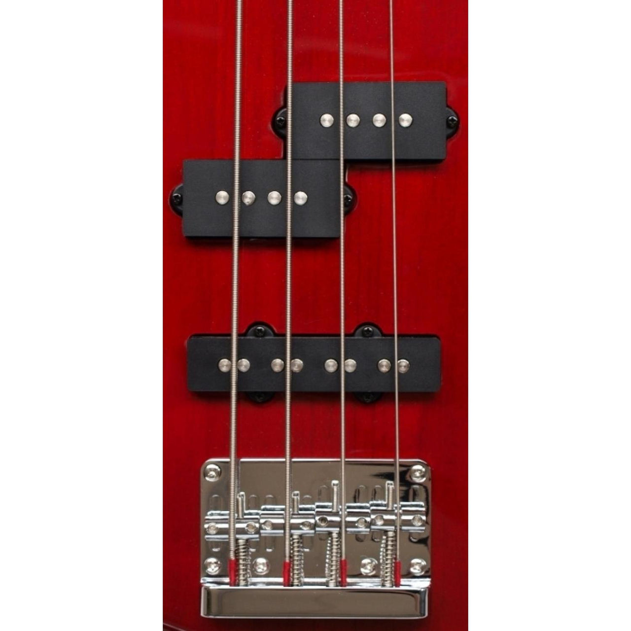 Bajo Electrico Cort "action Bass" Rojo, Action Bassplus Tr