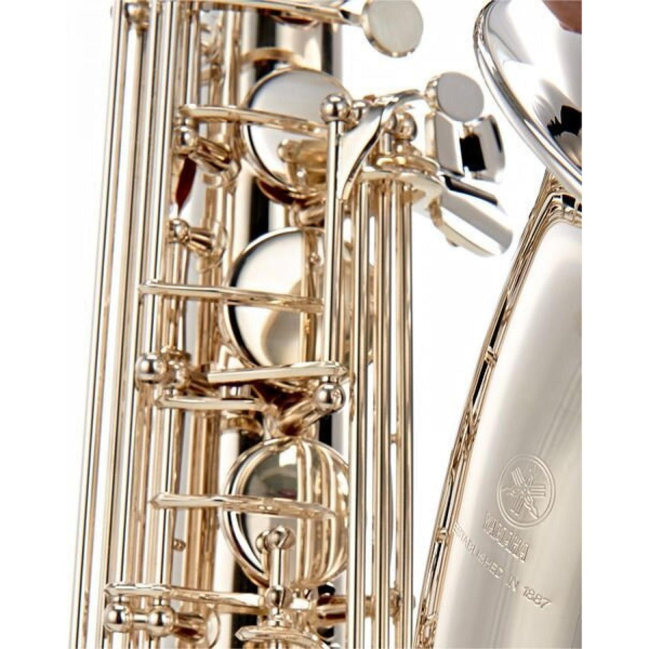 Sax Tenor Yamaha Estandar Plat. Con Llave De Fa# Y Fa Frontal, Yts280s