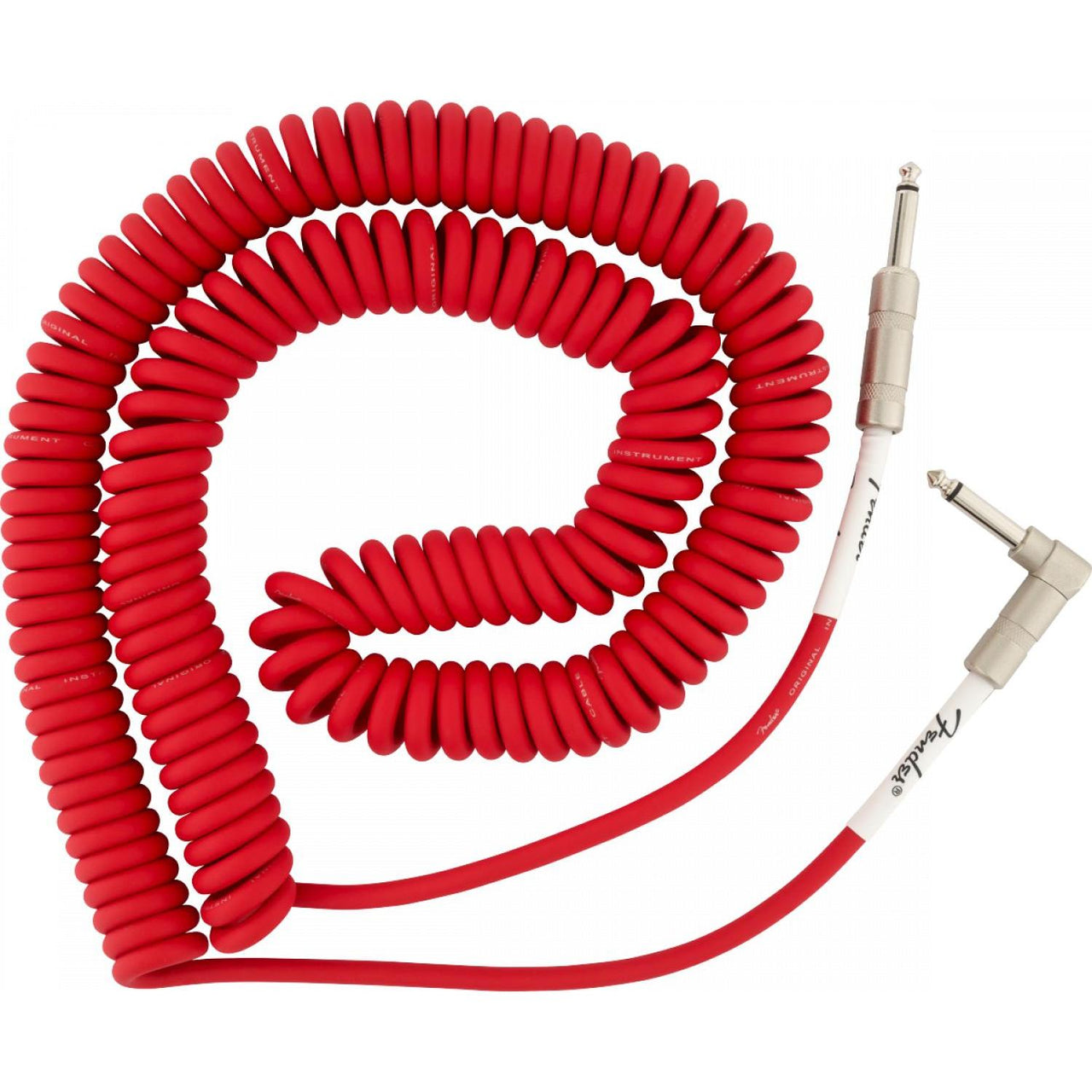 cable fender p/guitarra 9 mts original coil fiesta red, 0990823005