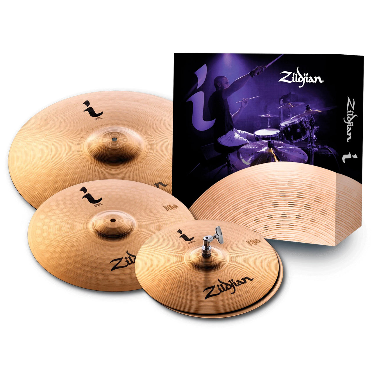 Paquete De Platillos Zildjian Ilhstd Familia I Standard Gig 14  16  20  Pulgadas