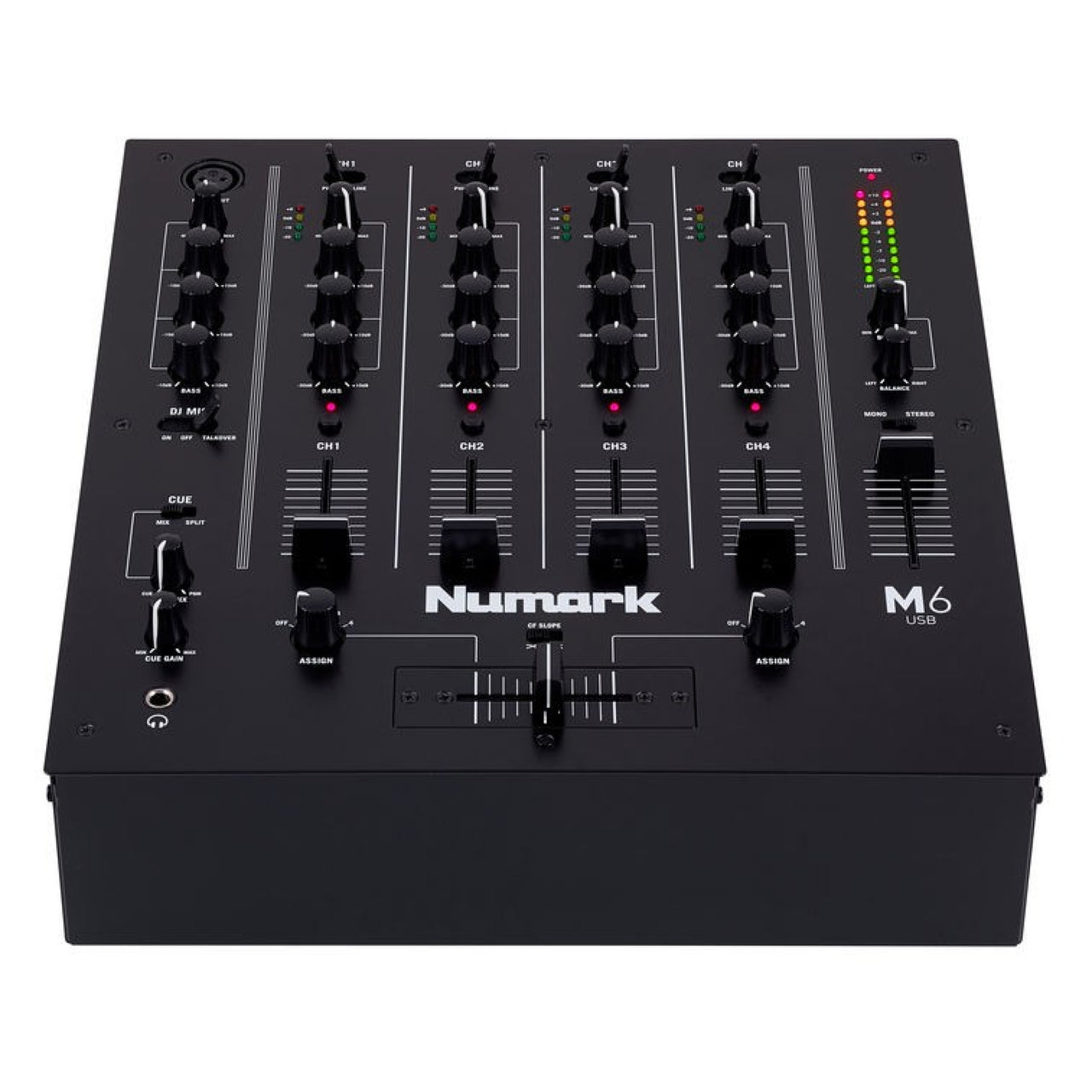 Mezcladora Numark 4 Canales P/Dj, M6usb Black