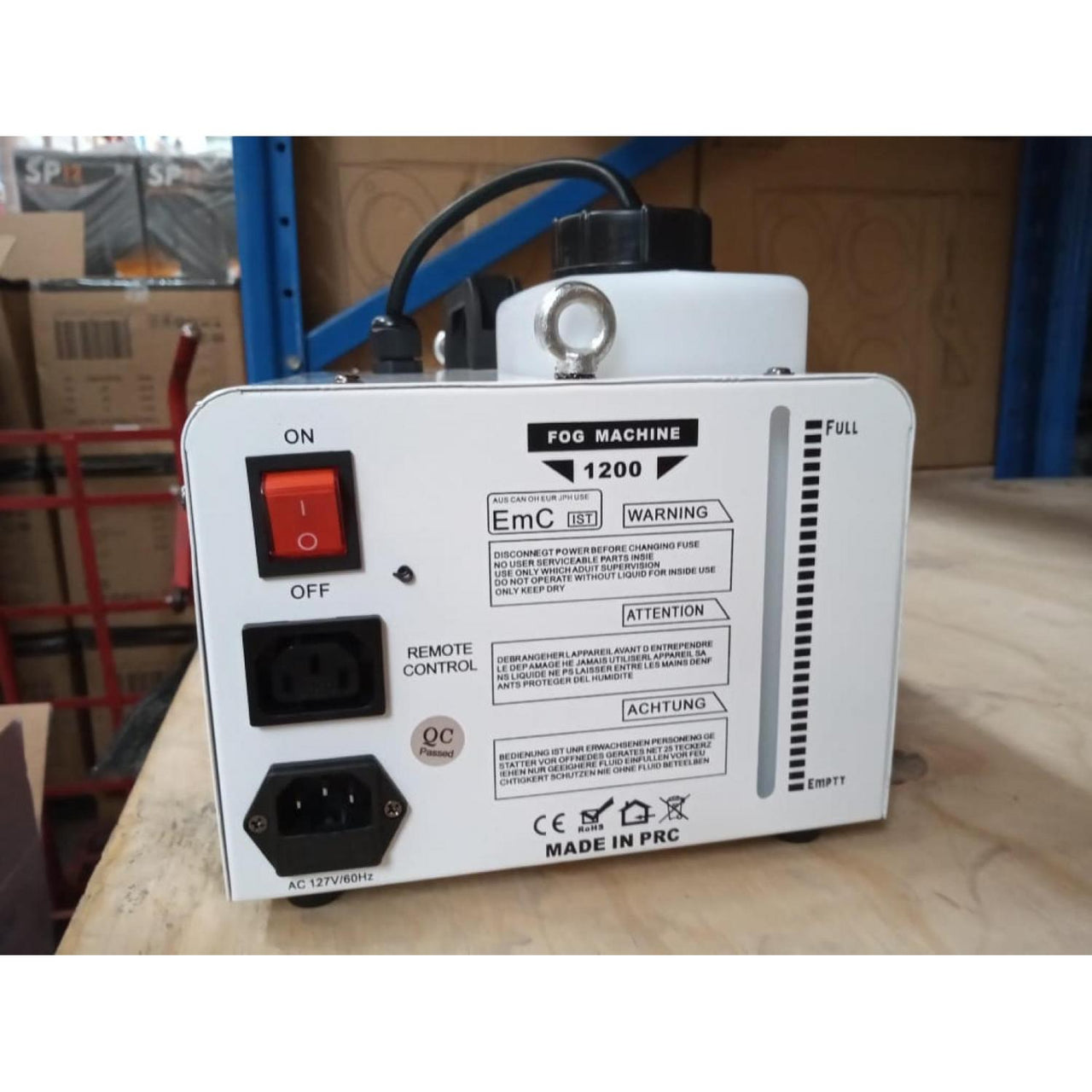 Maquina De Humo Alien Twister 1200w Sanitizer, 60-753