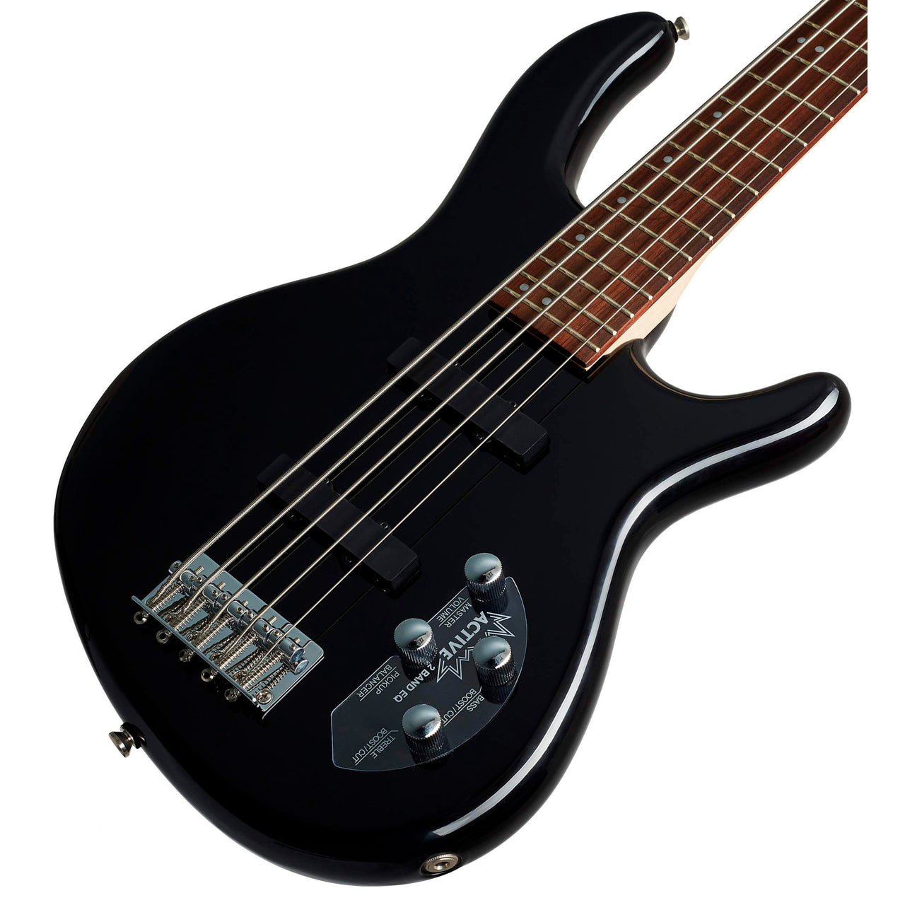 Bajo Electrico Cort "action V-a" 5 Cuerdas Negro, Action Bassvplusbk