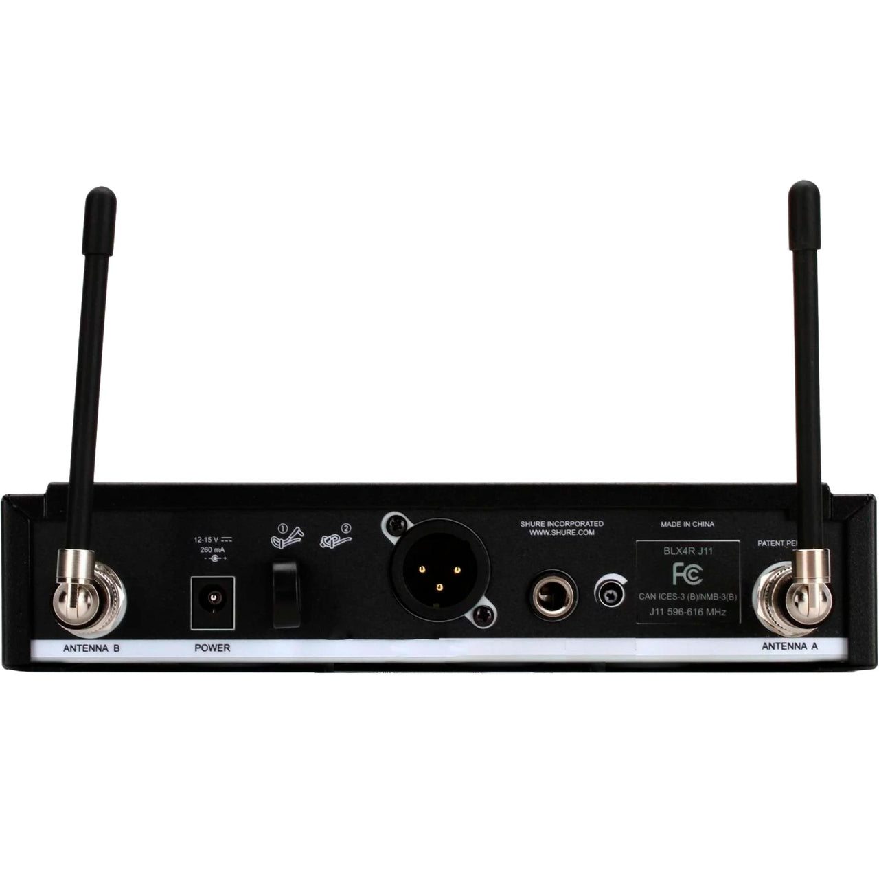 Microfono Inalambrico Shure Blx14r/sm35-j11 Diadema Sistema Inalambrico Receptor De Rack