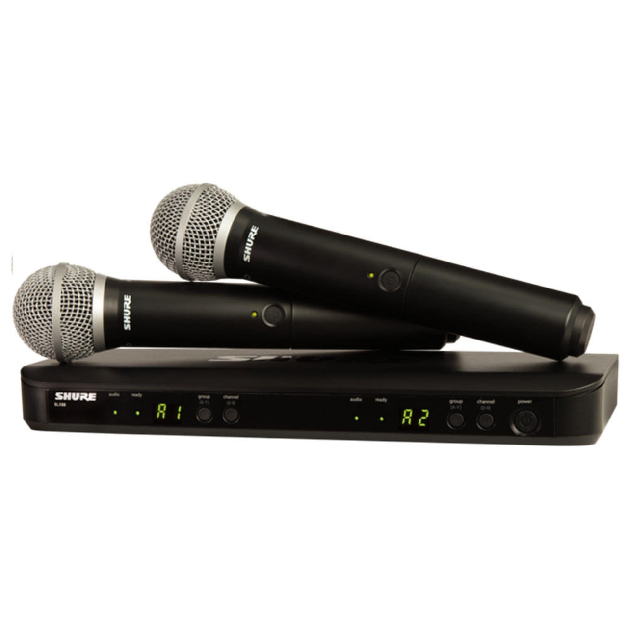 Microfono Shure sistema Inalambrico Doble De Mano Blx288/Pg58-j11