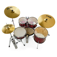 Thumbnail for Bateria Acustica Yamaha Rydeen Burgundy Glitter C/plat, Rdp2f5bgguset