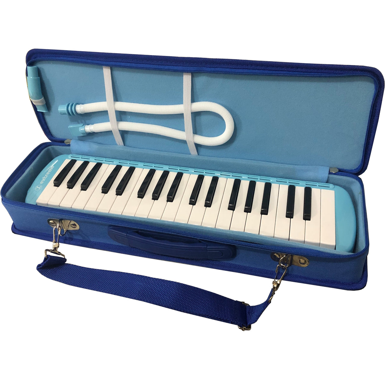 Melodica Extreme 37 Teclas 3 Octavas C/Estcuhe Azul, Exml001