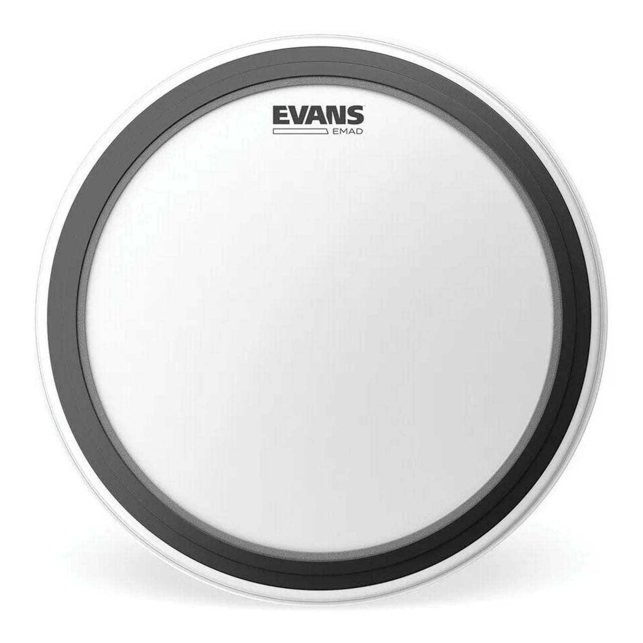 Parche Evans Bd24emadcw Blanco Rugoso Coated 24 Pulgadas Con Sordina