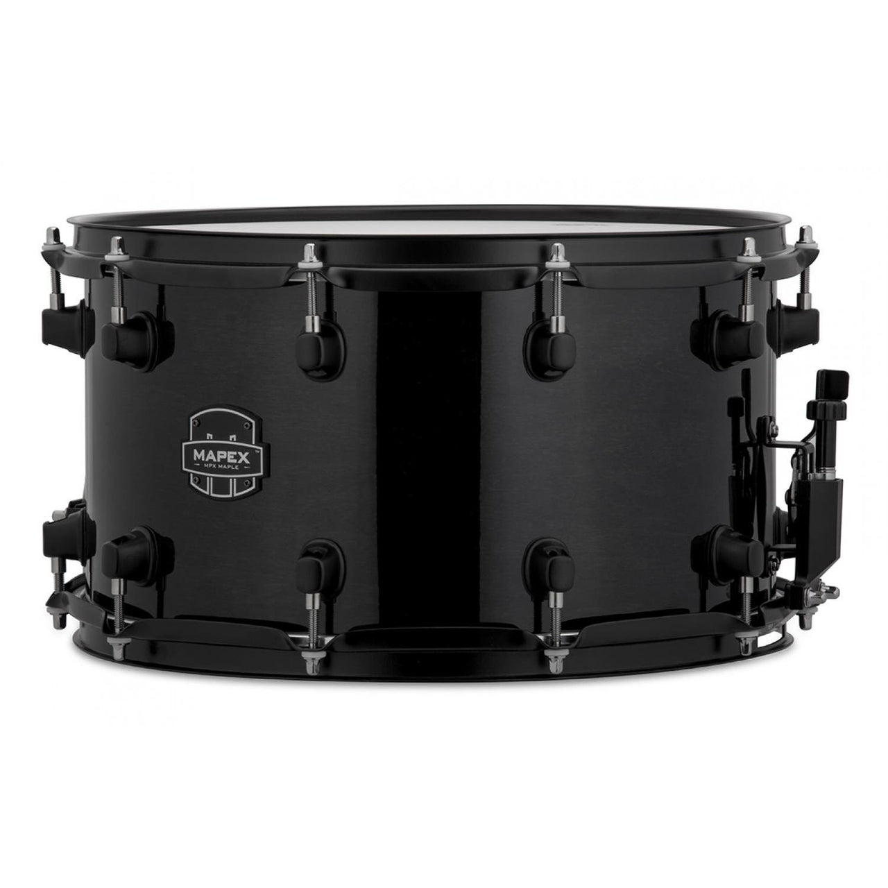 Tarola Mapex Mpml4800bmb Mpx Maple 14 x 8 Laqueada Negro Transparente