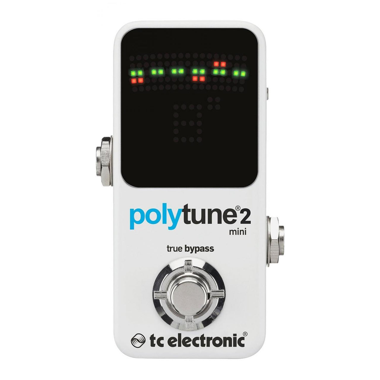 AFINADOR TC ELECTRONIC POLYTUNE 2 MINI DISPLAY LED