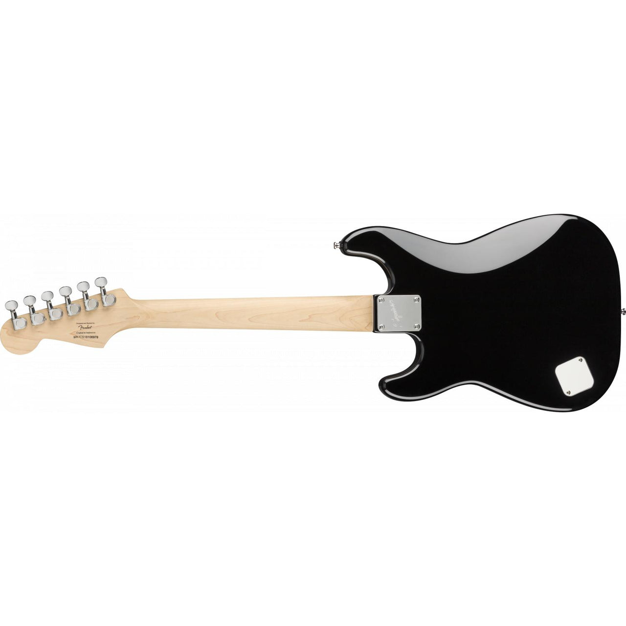 Guitarra Electrica Fender Squier Mini Stratocaster Laurel Fingerboard Negra 0370121506