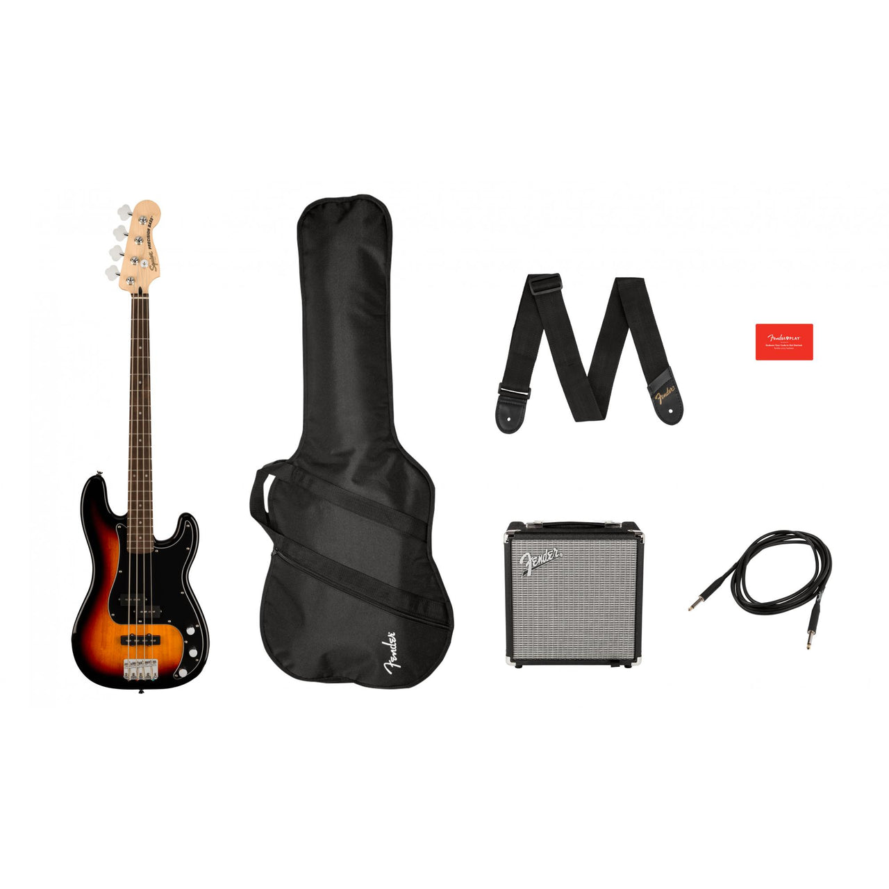 Paquete Bajo Fender Affinity Series Precicion 0372980000