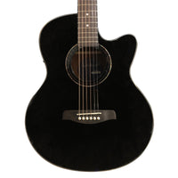 Thumbnail for Guitarra Electroacustica La Sevillana Negro, Fo-300ceq Bkl