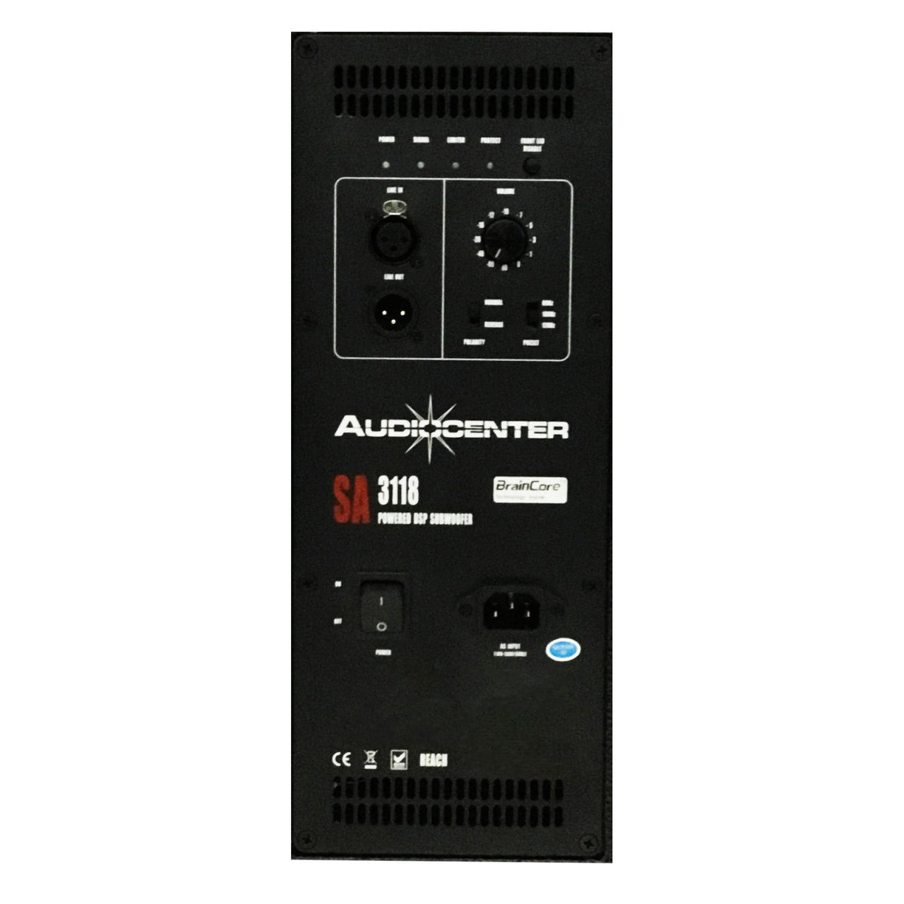 Subwoofer Audiocenter Sa3118 Bafle De 18 Pulgadas 1600W