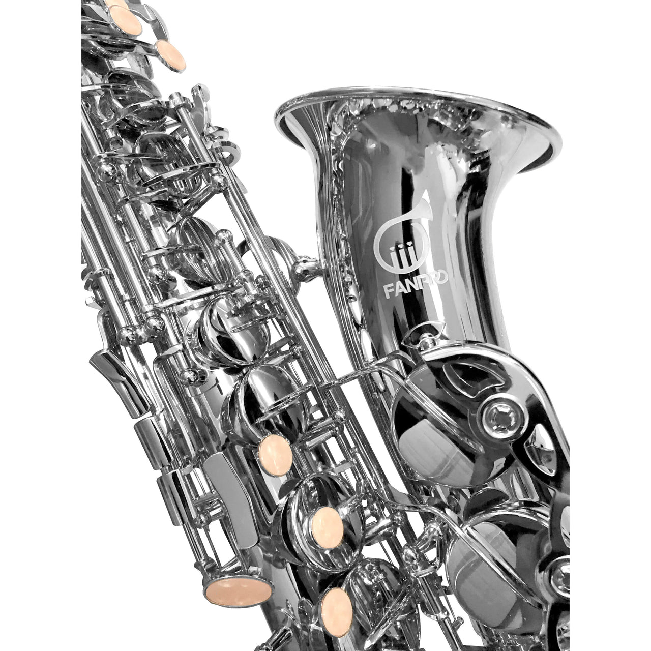 Sax Alto Fanpro Sxnick Mib Niquelado