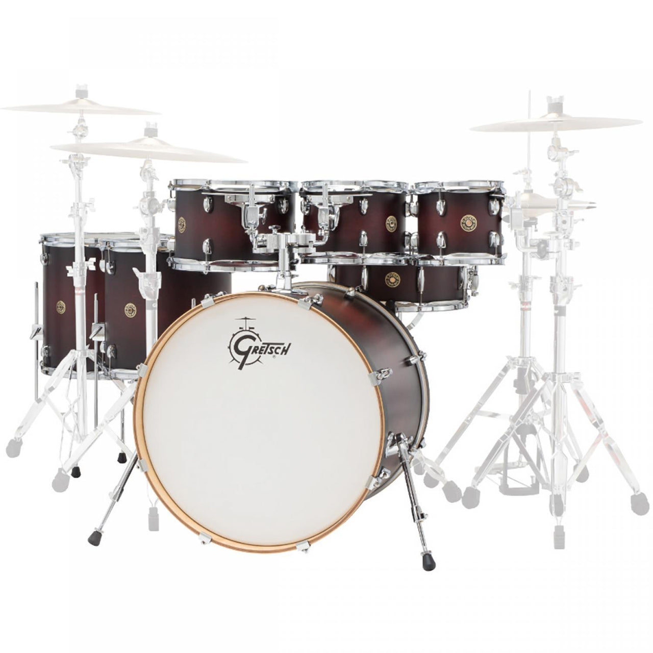 Bateria Gretsch Cat. Mpl 6+1 Pz Sin Stands