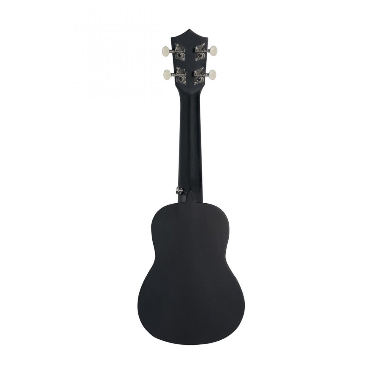 Ukulele Soprano Negro Ukelele Bamboo Bu-21ln-bk Uculele Estudio Con Funda