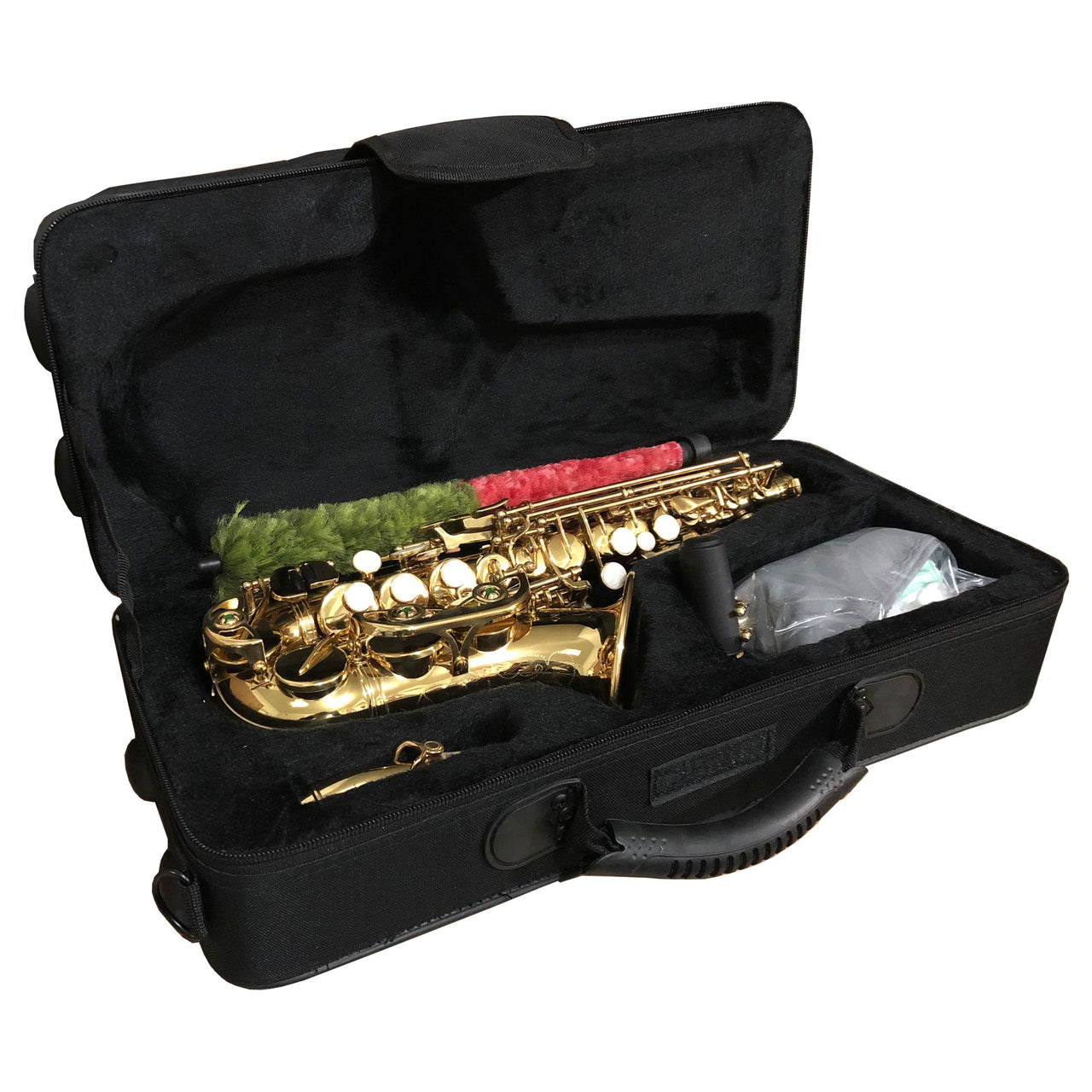 Sax Soprano Curvo Fanpro Sib Laqueado, Sxscurved