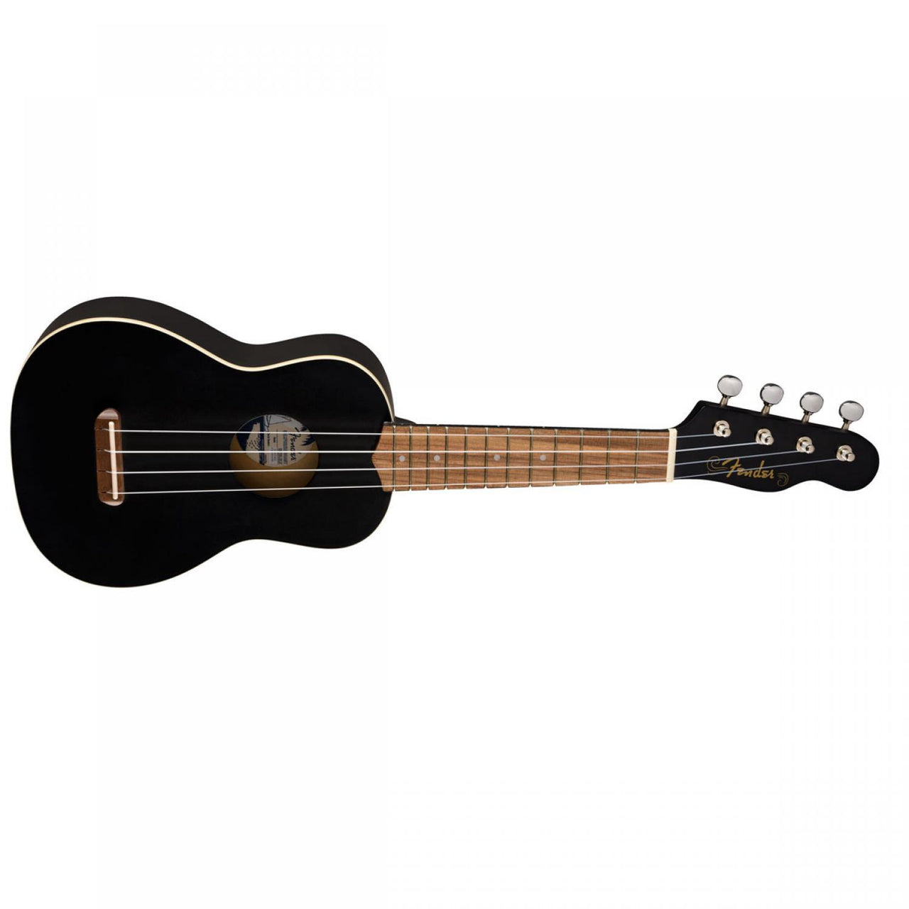 Ukulele Fender Soprano Venice Blk Wn, 0971610706