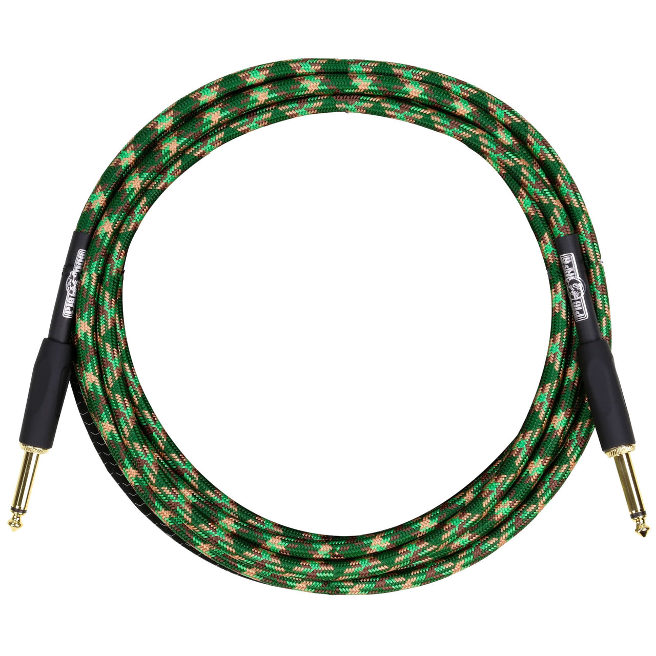 Cable Pig Hog Pch10cf Para Instrumento Plug A Plug 3.05 Metros Camuflaje