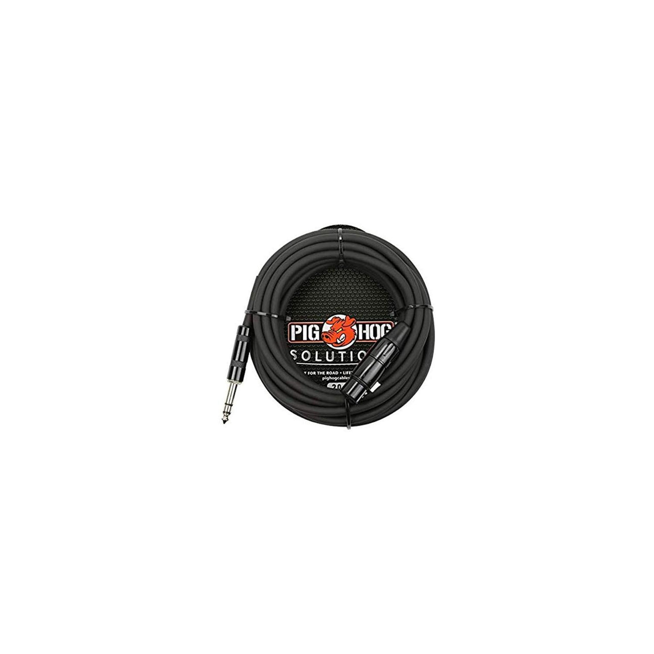 cable pig hog para microfono plug a canon hembra 6.10 mts, px-tmxf20