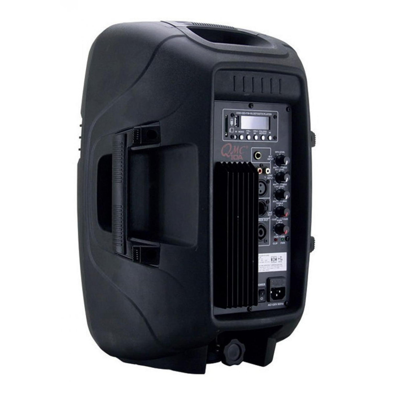 Bafle Qmc 10" Activo C/Bluetooth Y Mp3, Qmc-10a