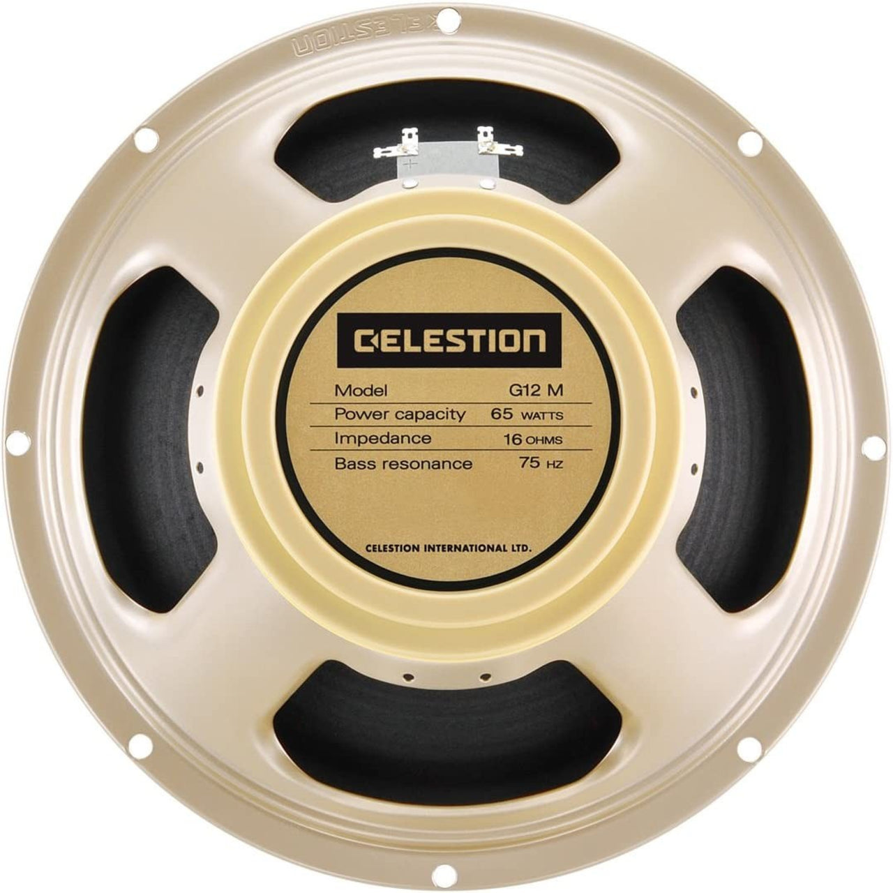 bocina celestion p/guitarra 16 omhs, g12m-65 creamback