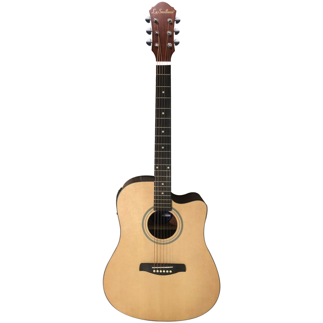 Guitarra Electroacustica La Sevillana Tipo Texana, Tx-100ceq Ss