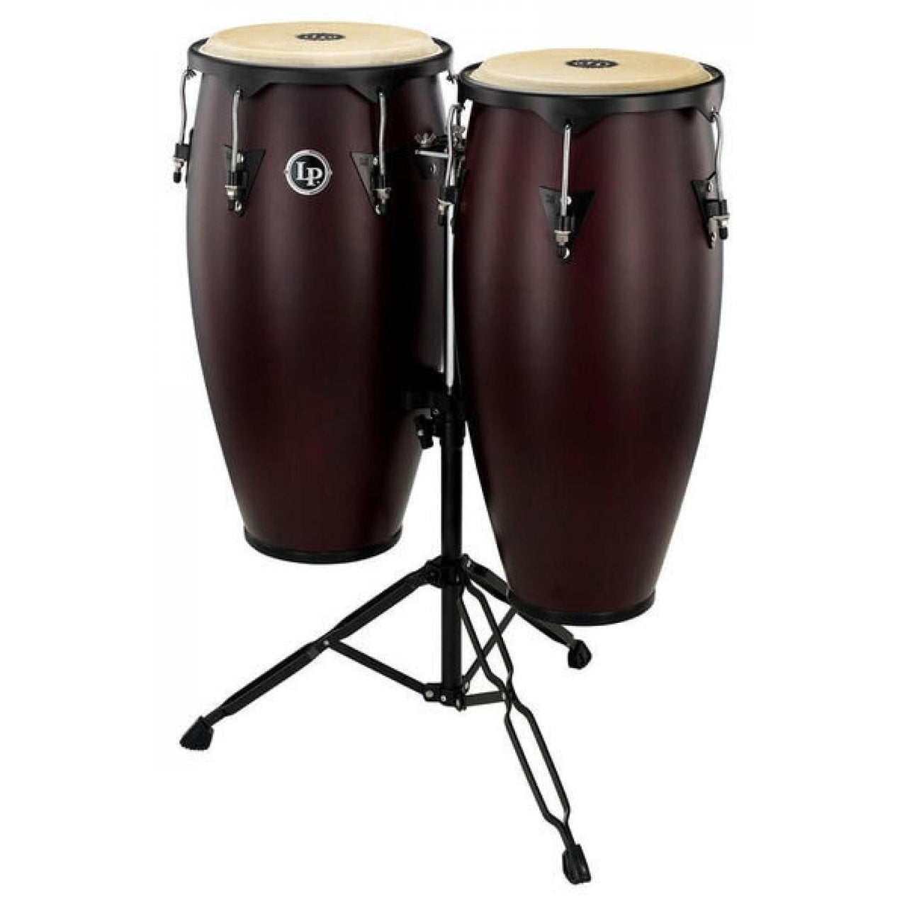 Congas Lp City 11" & 12" Mad. Vino Con Atril, Lp647ny-dw