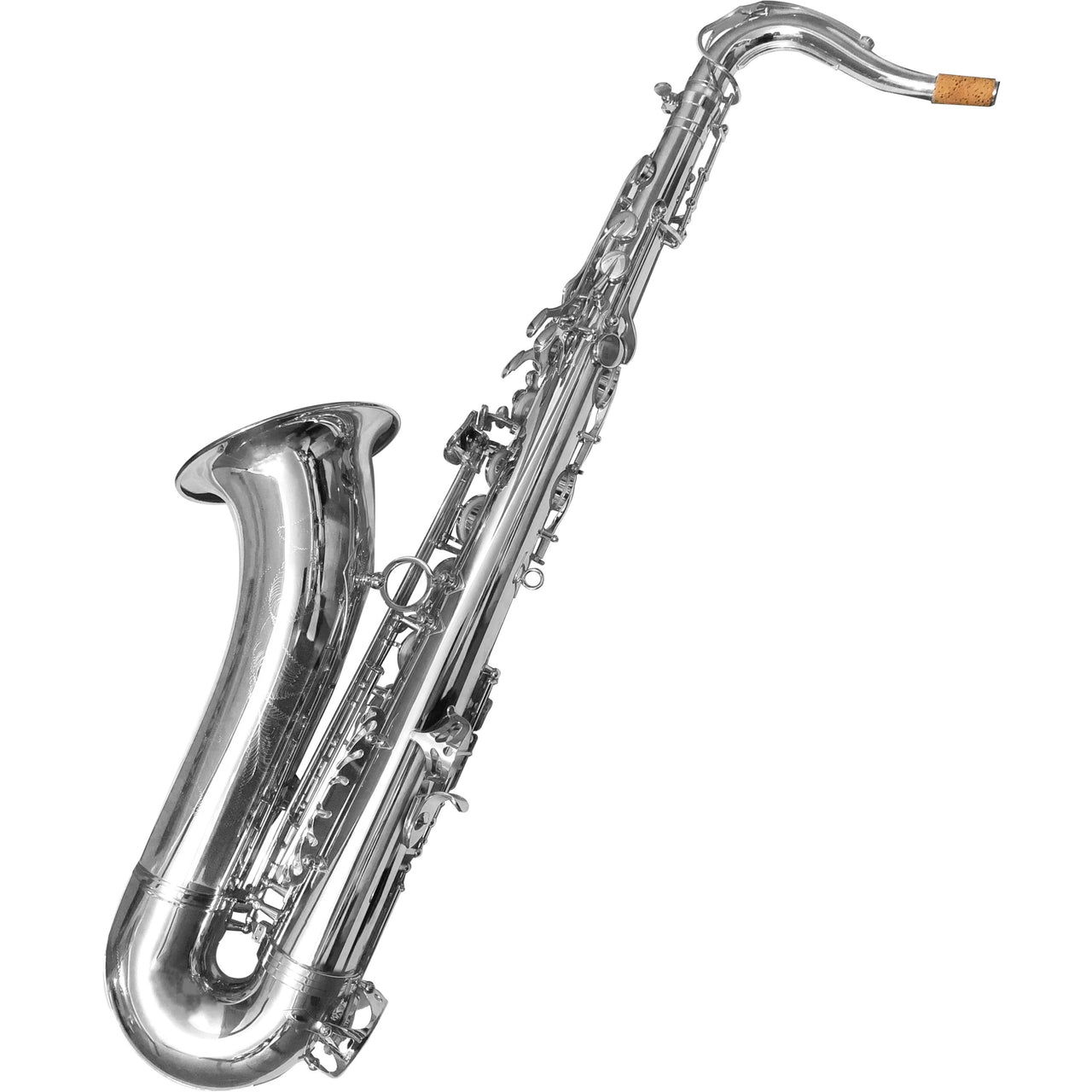 Sax Tenor Silvertone Niquelado, Slsx026