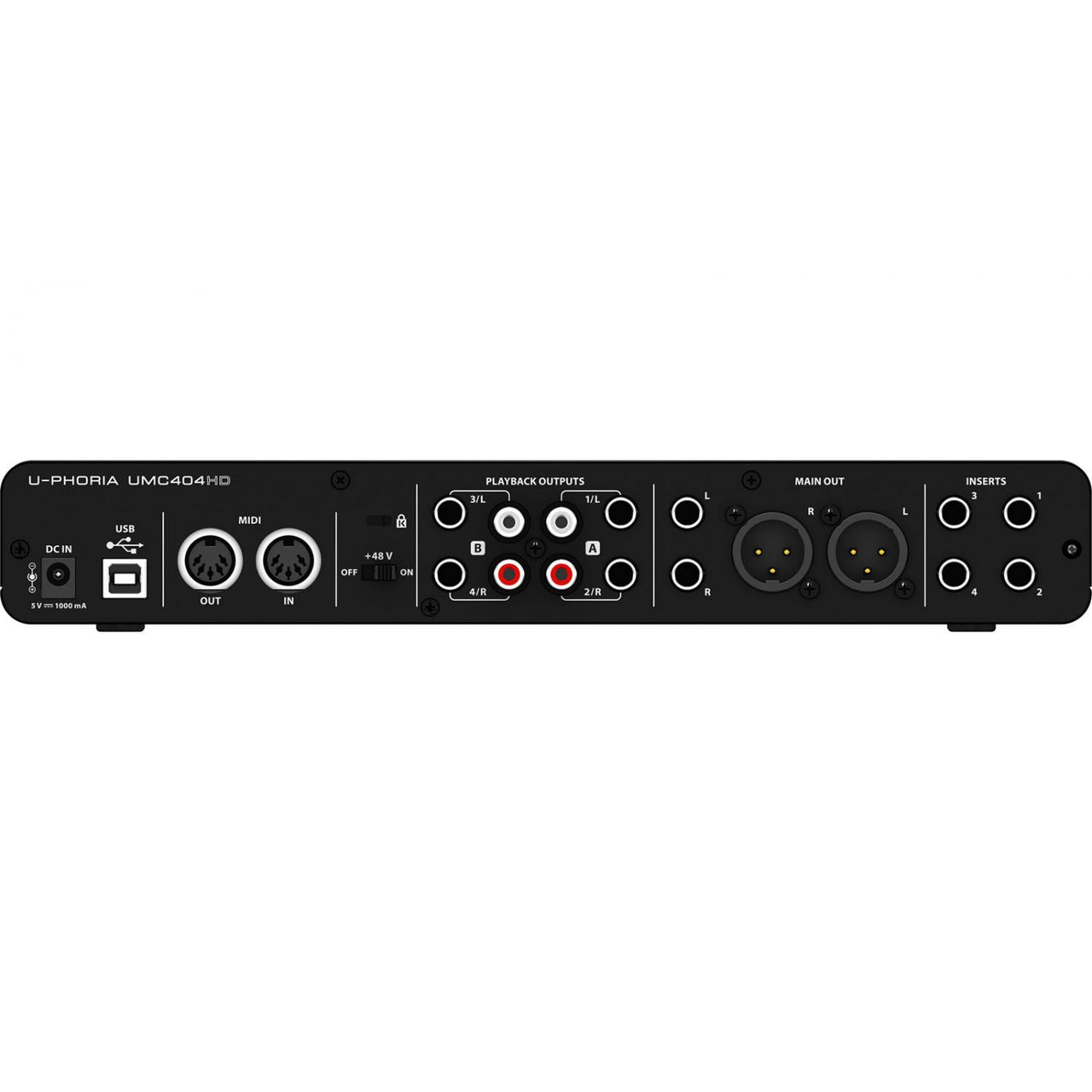 Interfase Behringer Umc-404hd