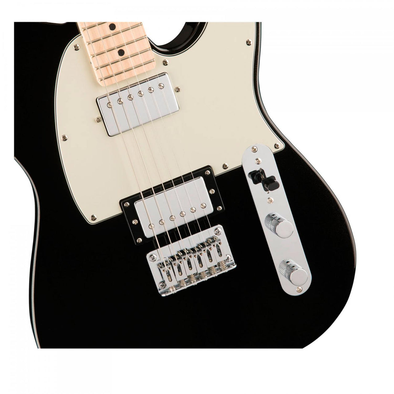 Guitarra Electrica Fender Sq Cont Tele Hh Mn Blk Met, 0371222565
