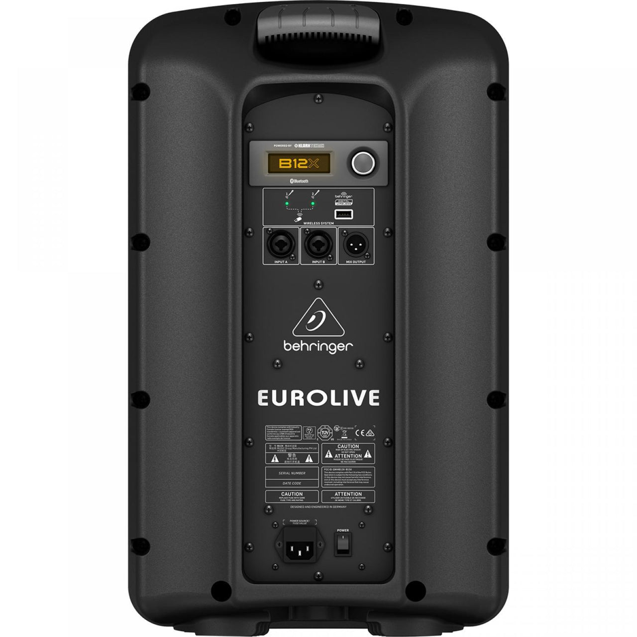 Bafle Behringer B12x Amplificado