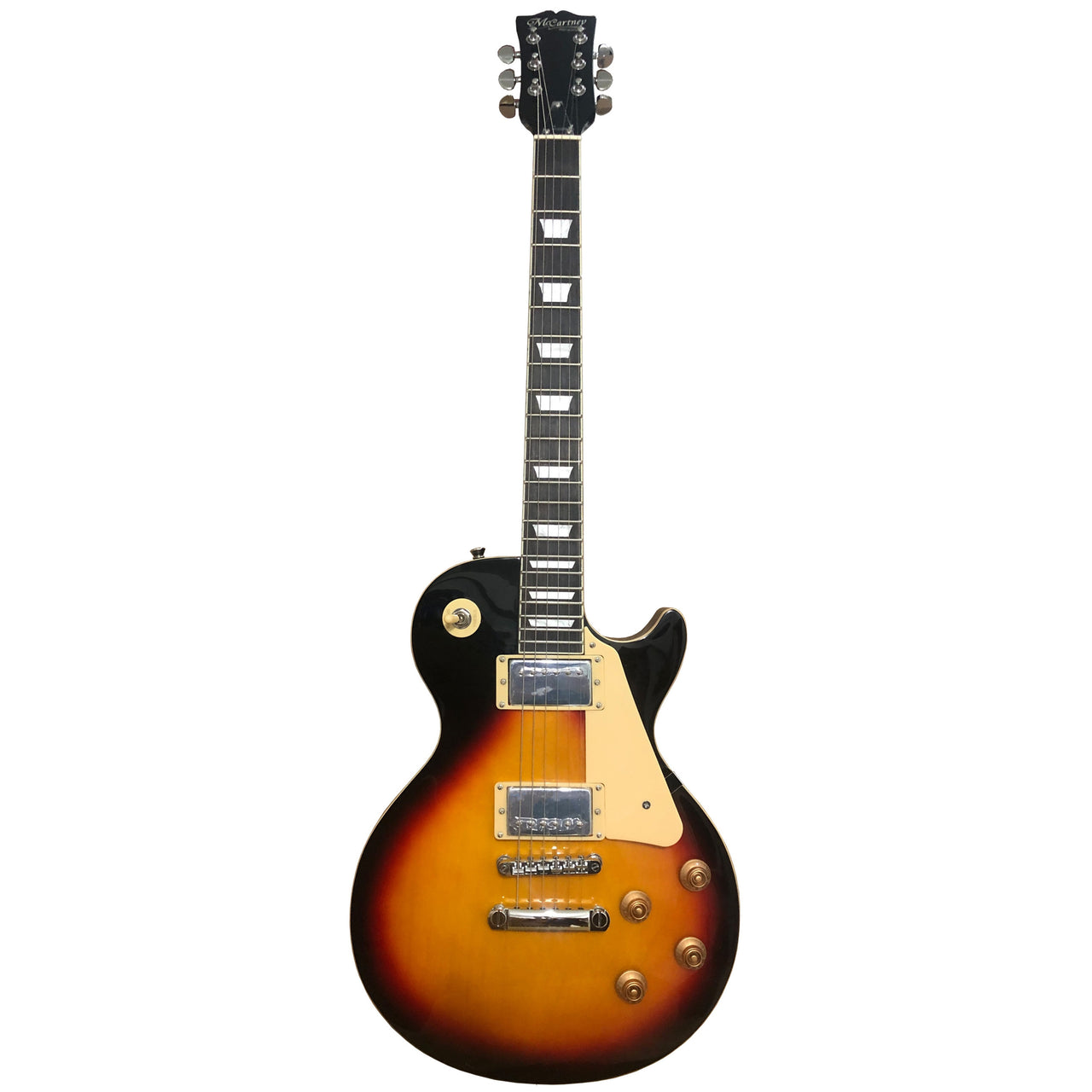 Guitarra Electrica Mc Cartney Lp Sunburst, Lp Set Neck Sb