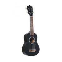 Thumbnail for Ukulele Soprano Negro Ukelele Bamboo Bu-21ln-bk Uculele Estudio Con Funda