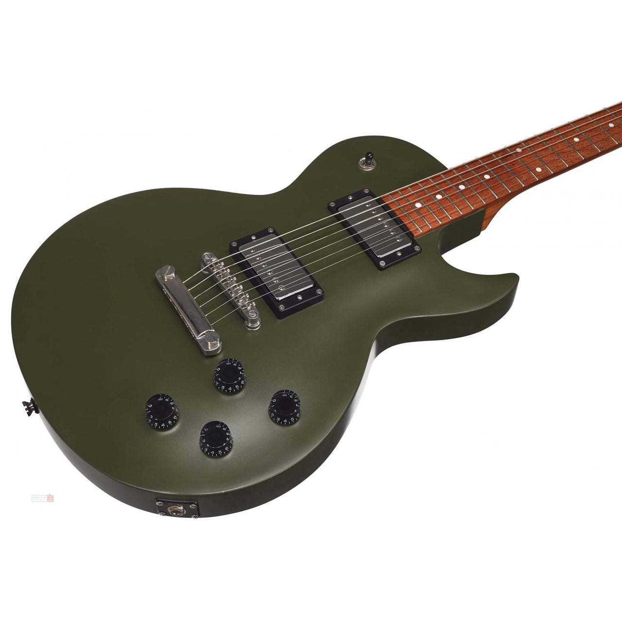 Guitarra Cort CR150-ODS Eléctrica Verde Olivo Mate