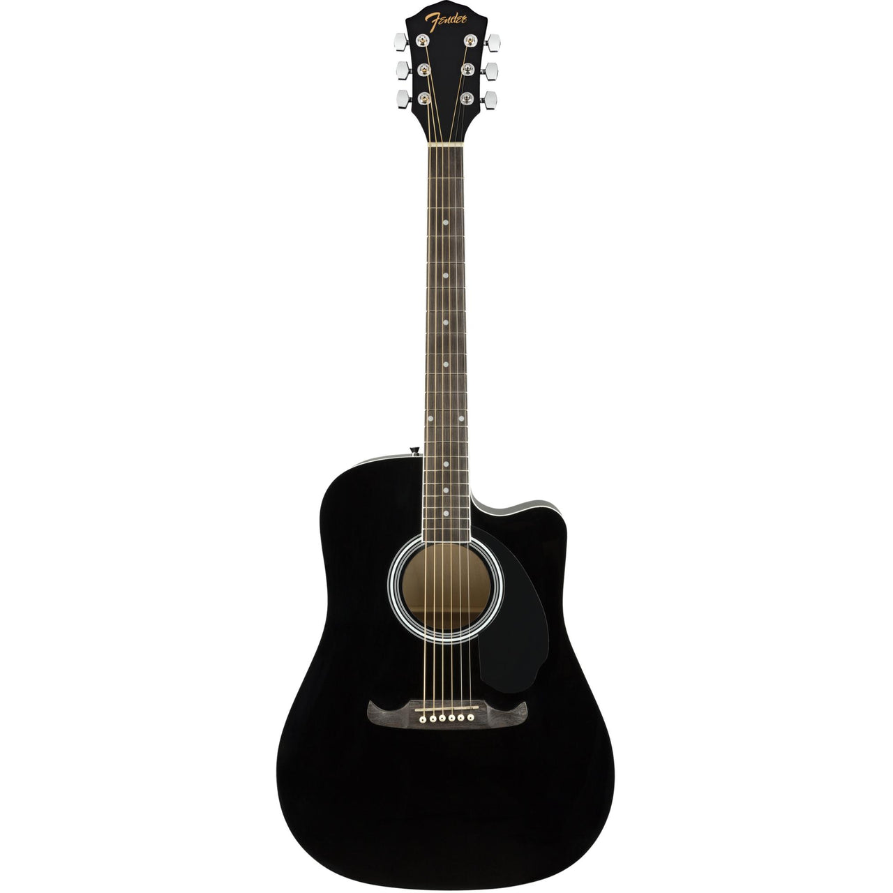 Guitarra Electroacustica Fender Fa-125ce Negra, 0971113506