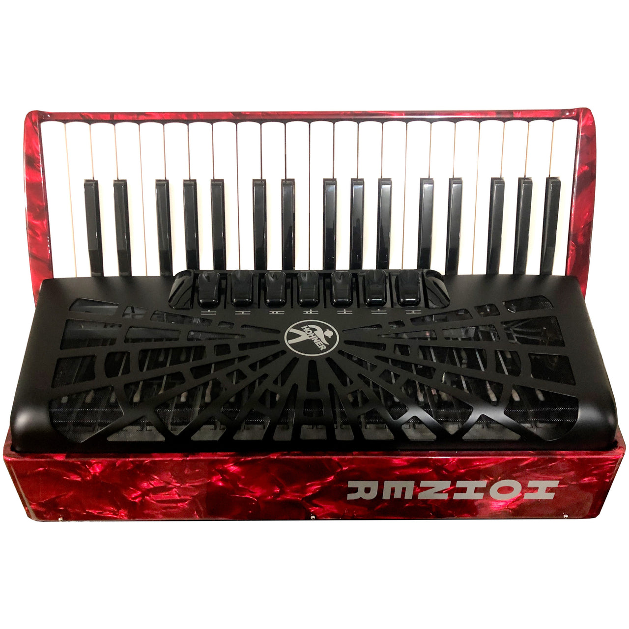 Acordeon Hohner Bravo Iii De Teclas Azul C/Funda, A16642s