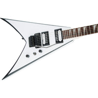 Thumbnail for guitarra electrica jackson js32 king v, ah fb,wht w/blk bvl,2910224577