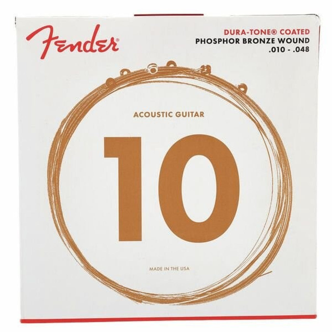 encordadura fender duratone 860xl ctd phosphor bronze 10-48,0730860402