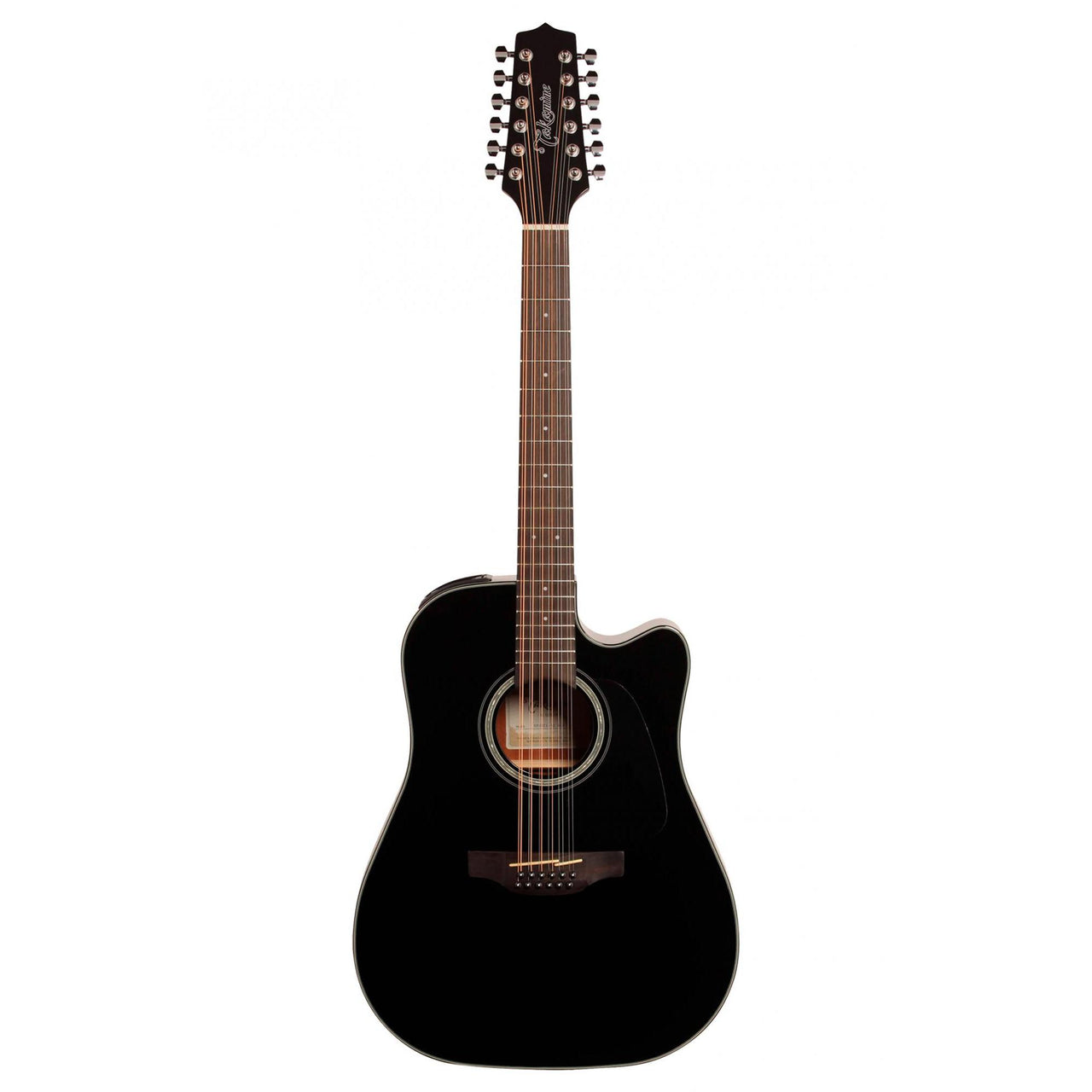 Guitarra Electroacustica Takamine 12 Cuerdas Negra, Gd30ce-12blk