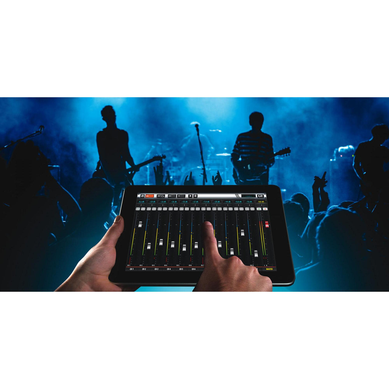 Consola Digital Soundcraf 16 Canales Formato Stage Box Cont, Ui-16