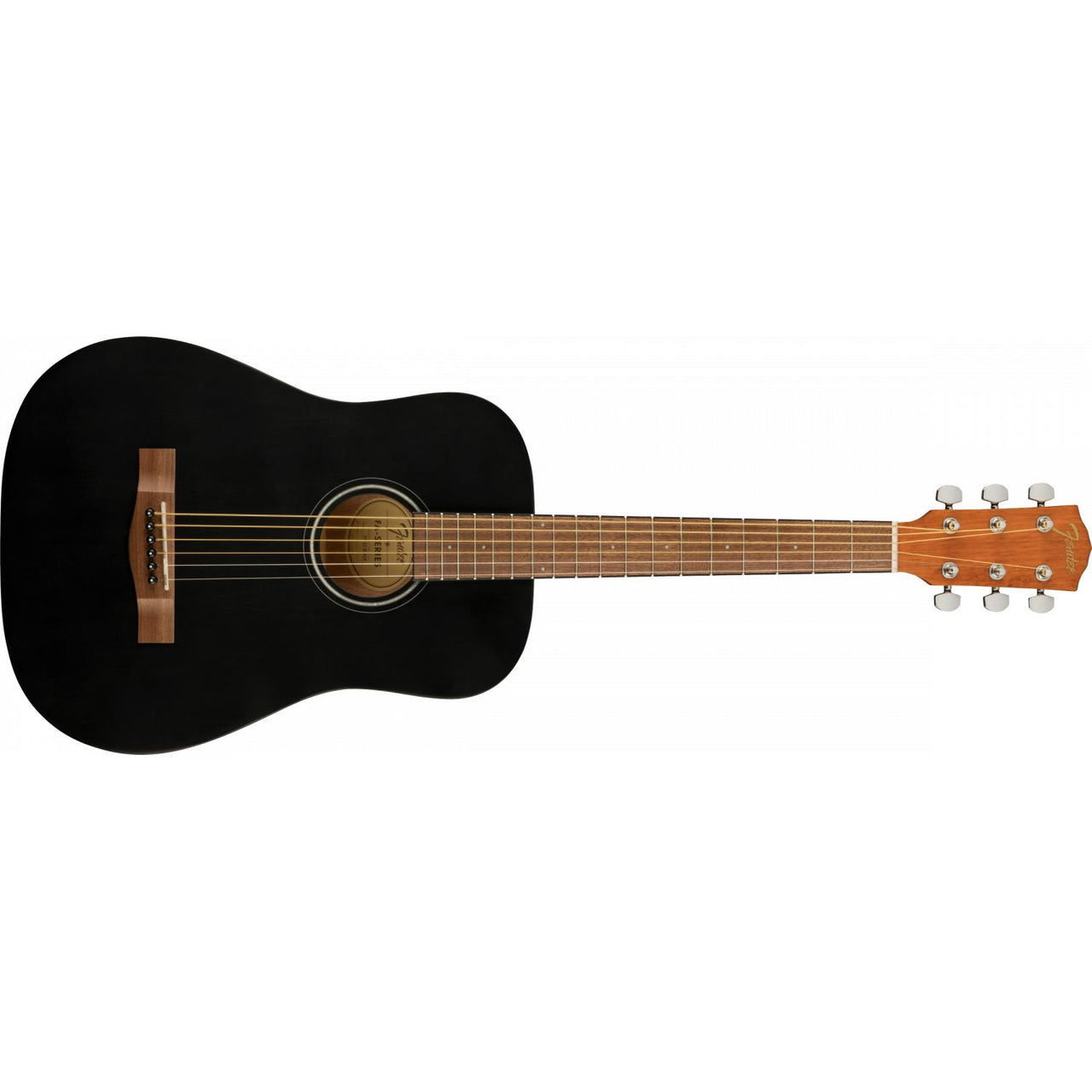 Guitarra Fender Fa-15 3/4 Acustica Con Funda Cuerdas Acero 0971170106