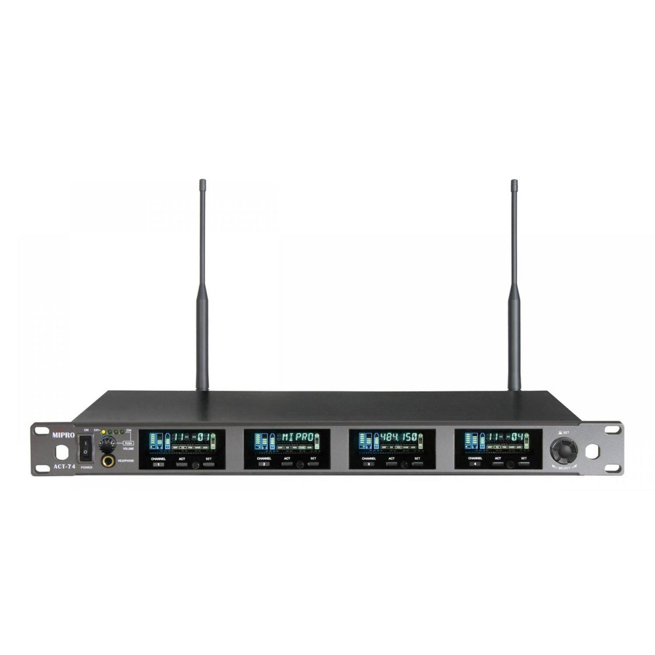 Mipro Act-74 Base Receptora Cuádruple