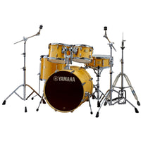 Thumbnail for Bateria Yamaha Stage Custom Birch Natural Wood 5 Pzas, Sbp2fs5nw