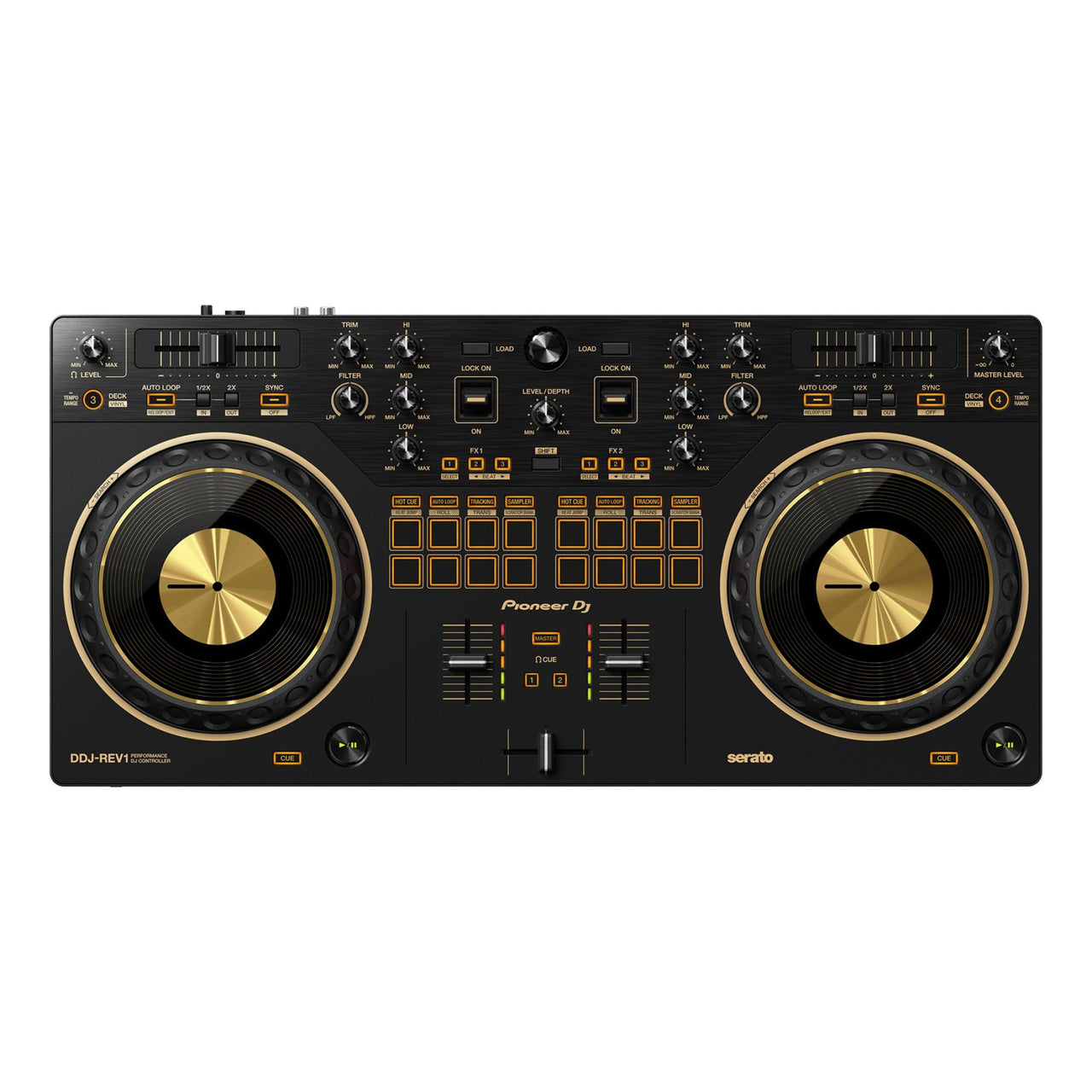 Controlador Pioneer De Dj 2 Canales Edicion Limitada Dorado,ddj-rev1-n