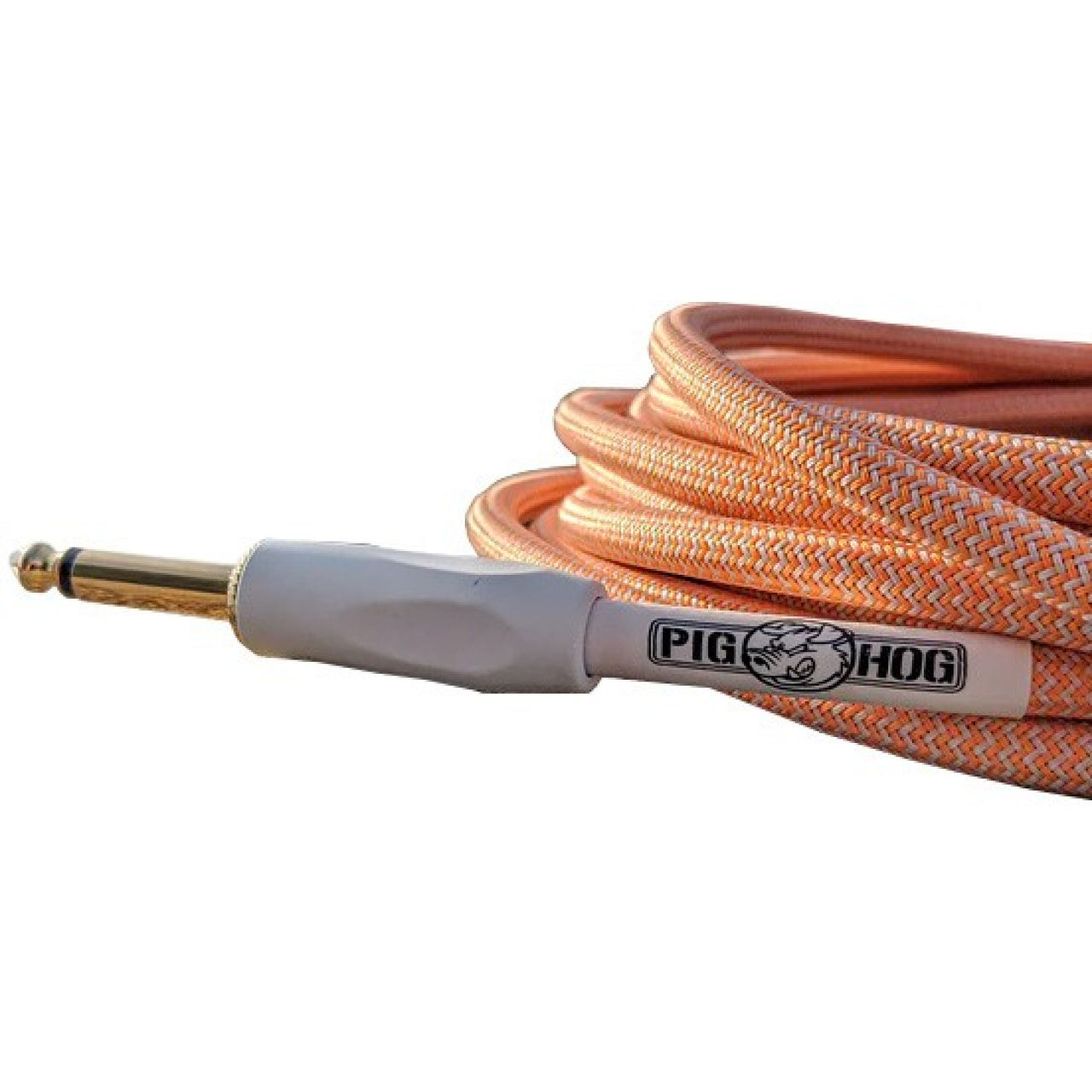 Cable Pig Hog P/ Inst. Plug A Plug L 3.05 Mts Orange Creme, Pch102ocr