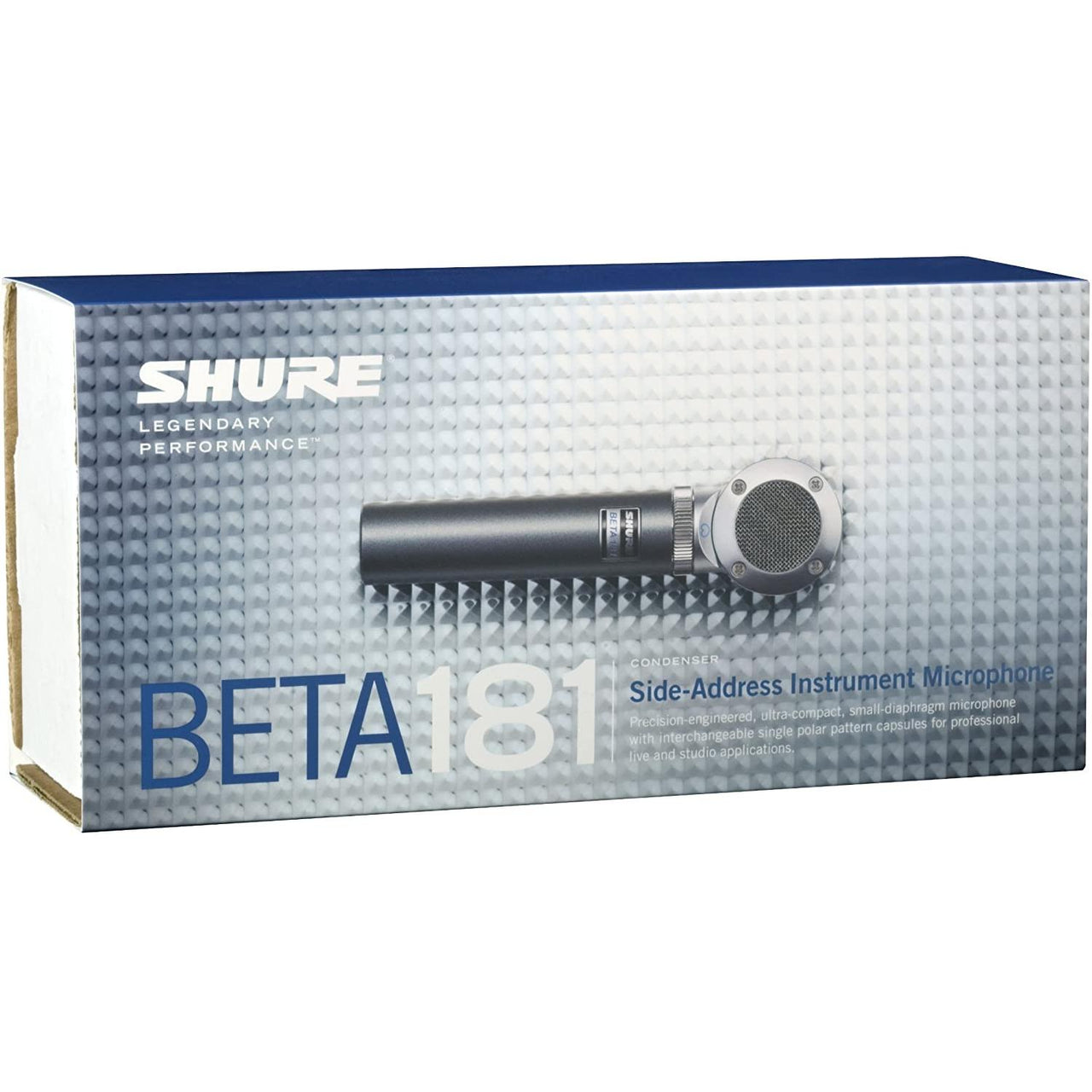 Micrófono Shure P/Instrumento Condensador Bidireccional Beta-181/c